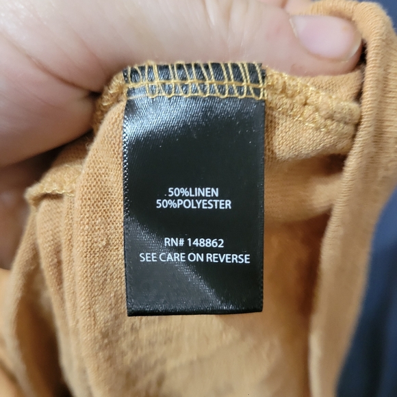 Torrid Lightweight Linen Blend Crew Neck Pocket Tank Size 3 - Picture 5 of 7